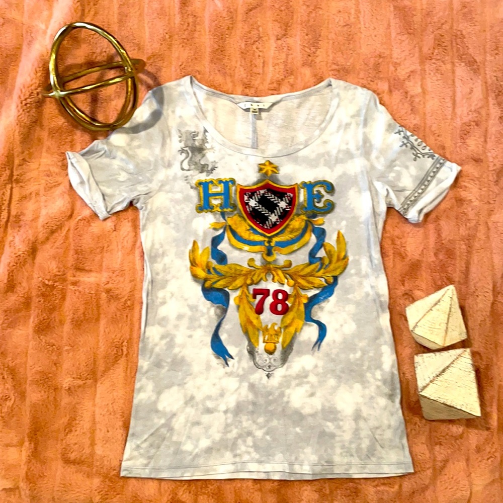 Funky CAbi tee. Tie-dye design